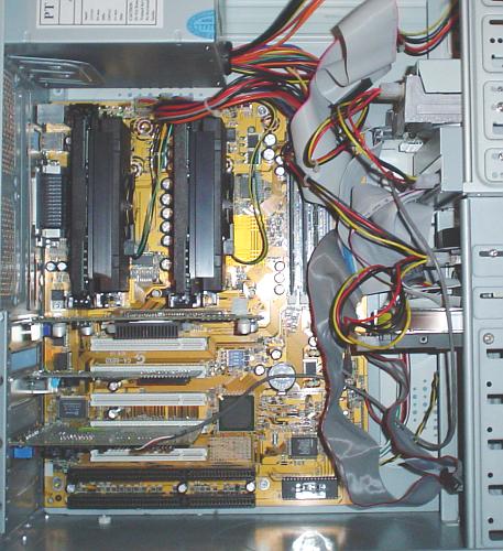 [Really bad picture of the computers internals]