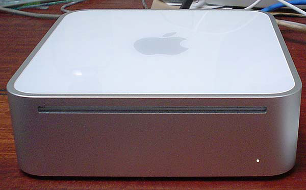 [Really bad picture of the Mac Mini]