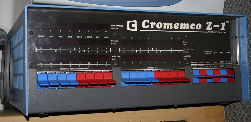 [Really bad picture of the Cromemco Z-1]