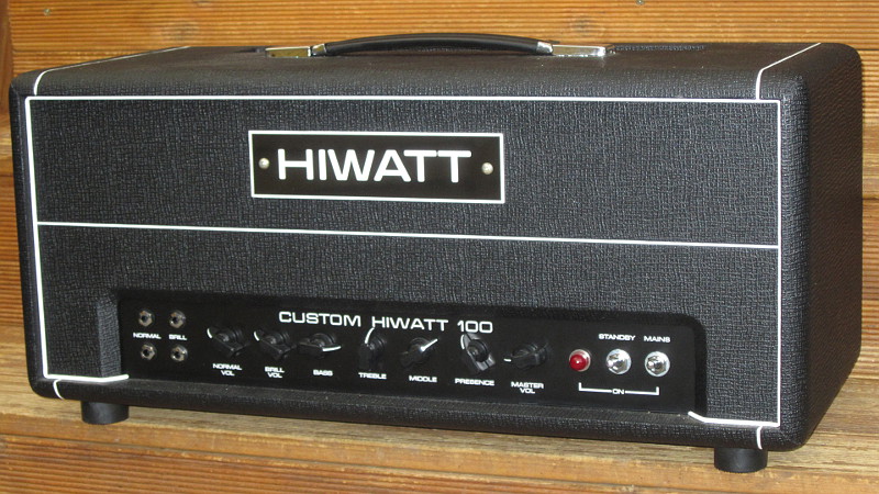 [Picture of the VHR Hiwatt DR103 Guitar Amplifier]