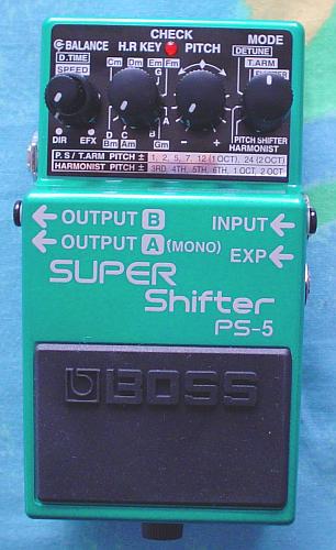 [Picture of the Boss PS-5 Super Shifter]